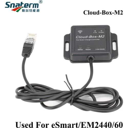Cloud Box M2 Wifi Monitoring Box for eSmart3 Series and Wiser Series MPPT Solar Charge Controllers 2020 Newest Version