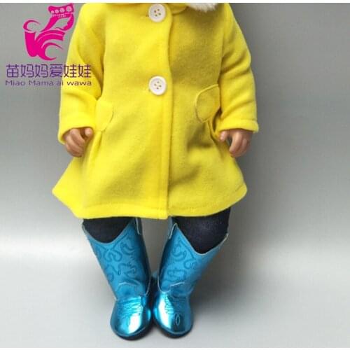 18 inch girl Doll clothes with scarf for Baby Doll pants clothes 18" doll coat doll accessories