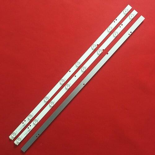 LED Backlight Lamp strip for Ha ir 32inch 32EUU3000 32CE420CLED LE-32Y5000 MBL-32035D308BE1 BJSJ315D08-ZC16F-02 8lamp 3V 626mm