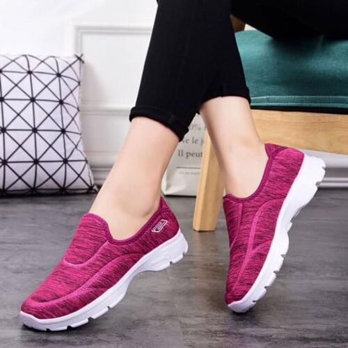 Women Flats Loafers Comfort Non-slip Women Ballerinas Cotton Soft Ladies Luxury Shoes Sneakers Female Footwear Pluse Size 36-44