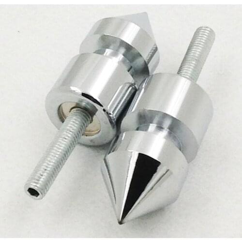 Aftermarket motorcycle parts Spike Swingarm Spools for Kawasaki Suzuki Ducati Honda 749R 999/R/S ZX1000 Ninja ZX-10R CHROMED