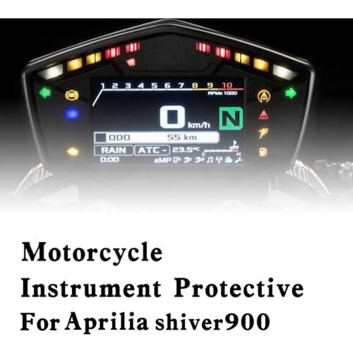 For Aprilia Shiver 900 RSV4 RR Motorcycle Speedometer Cluster Scratch Protection Film Moto Parts Screen Protector