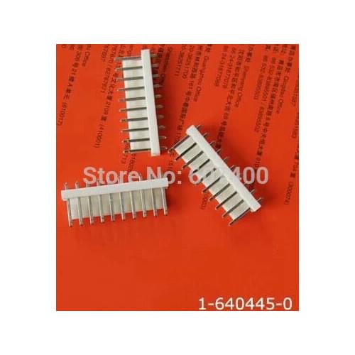 1-640445-0 CONN HEADER VERT 10POS .156 TIN TIN TYCO housings TE AMP housings connectors terminals 100% new and original parts