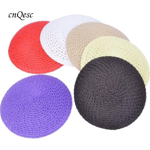 14cm Hollow net base PP straw base Disc Saucer Fascinator Base for sinamay fascinator hat hair accessory church wedding derby