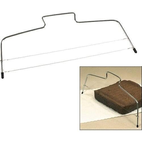 3Pcs/Lot Stainless Steel Adjustable Wire Cake Slicer Leveler Bread Tools Slices Cake Cutter Kitchen Gadgets Baking Accessories