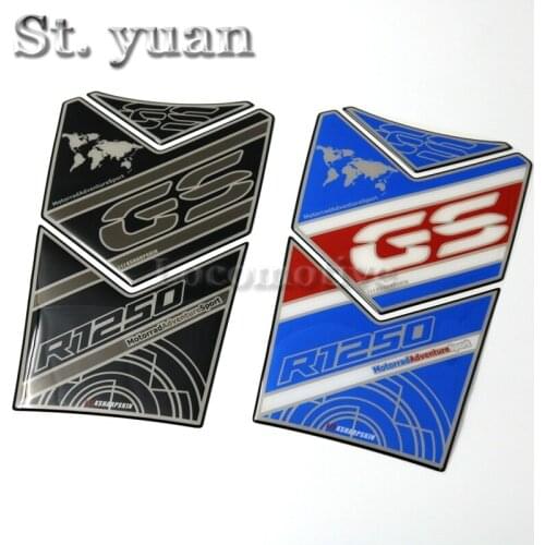 Suitable for BMW R1250GS Adventure19-2020 Motorcycle 3D Reflective Fuel Tank Sticker Cover Pad Motorcycle Decorative Decal