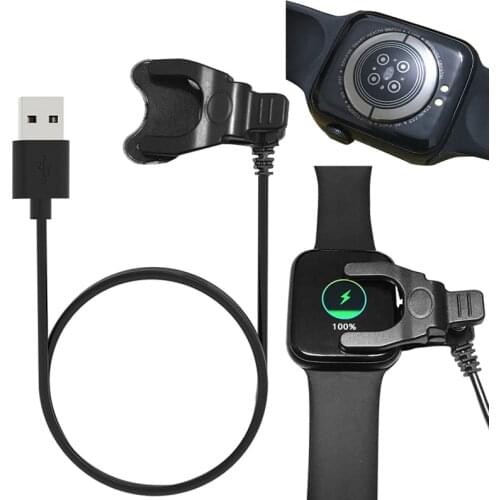 Smartwatch Dock Charger Adapter USB Charging Cable Clip Power Charge Cord for MAFAM HW22 Sport Smart Watch Accessories