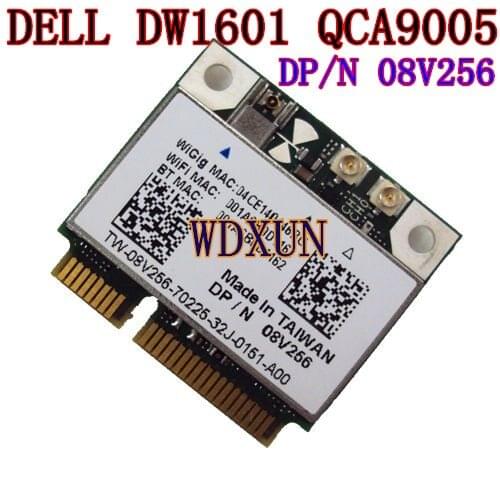 Wireless DW1601 QCA9005 8V256 WiGig 802.11AD 7Gbps Half Mini Wireless Card for Dell Latitude 6430u/ E6430 / XPS 18