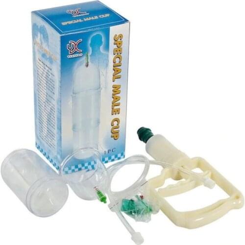 Big Man Vacuum Pump Cupping Set Suction Cups Lengthen Enhancer Bigger Enlargement Enhancement Pumps Ring Health Care