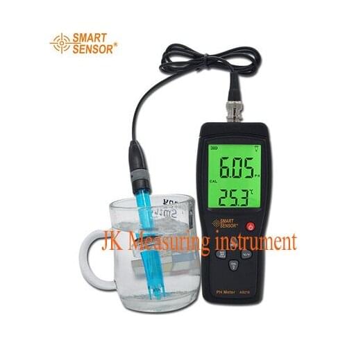 Smart Sensor AS218 digital PH tester the Soil ph Meter tester Moisture measuring instrument water PH acidity meter