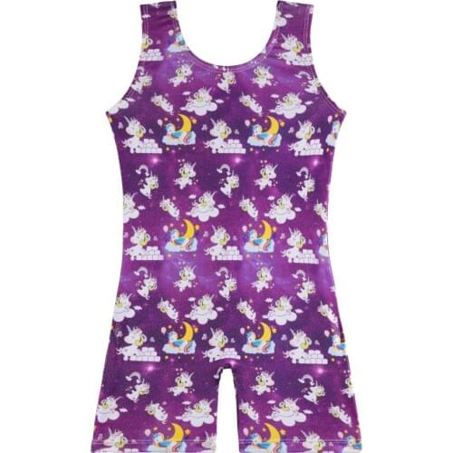 Toddler GirlsTank Athletic Dance Leotards Dress gym Gymnastics Acrobatics For Kids Dance seamless Ballet