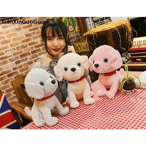 Cartoon squatting chihuahua dog plush toy soft doll large 35cm throw pillow toy birthday gift h2223