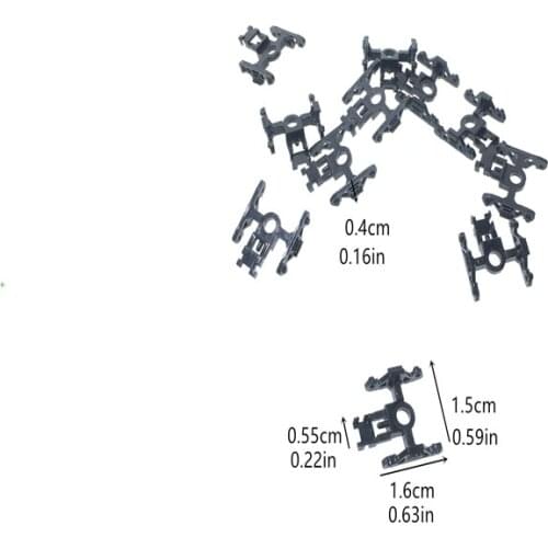 2018 New Arrival 10pcs/lot N Scale Train Model Toy Bogie