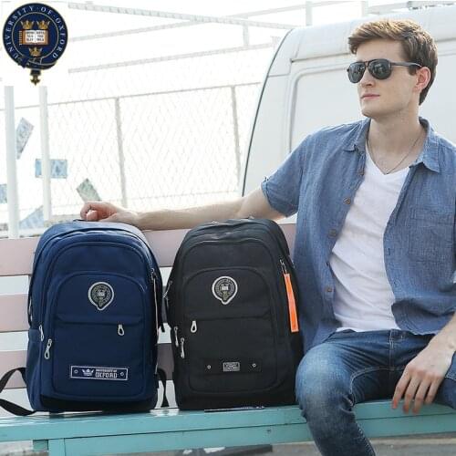 New University Of Oxford High quality backpack waterproof bag school