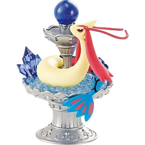 Pokemon Gemstone Collection CANDY TOY Pikachu Pichu Flareon Milotic Misdreavus Absol Celebi Action Figure Ornament Toys Gifts