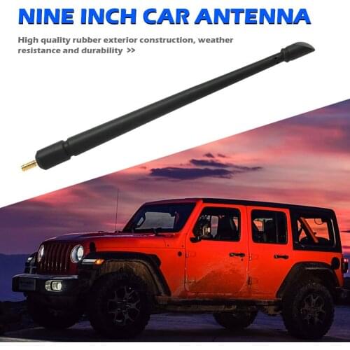Signal Aerial Amplified Antenn Car Mount Rubber Antenna for Jeep Wrangler TJ JK JL 2007-2020 for F150 2007-2020