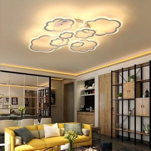 Modern led ceiling chandelier lights for living Study room bedroom AC85-265V modern led chandelier fixtures ZM111909