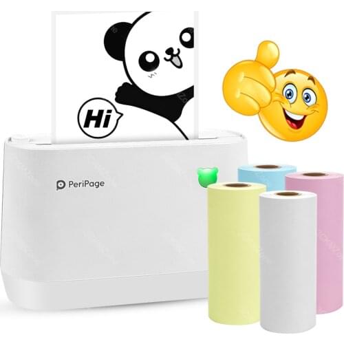 58mm mini pocket thermal bluetooth photo printer label sticker printer free app connect mobile phone no ink no ink cartridge
