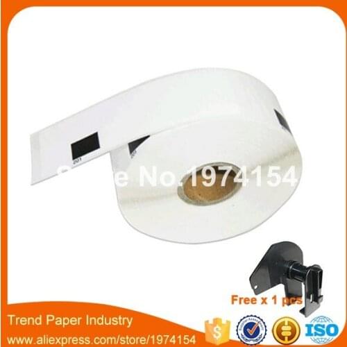 11X Rolls Brother Compatible Labels DK-11201 with 11 reusable cartridges frames dk 11201 dk 1201 29 x 90mm Address Label