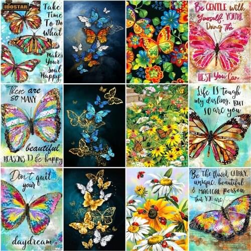 Diamond Painting Butterfly Diamond Mosaic Animal Cross Stitch Handmade Rhinestones Pictures Full Display Gift Home Decor Gift