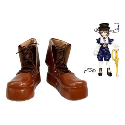 Free shipping cheap custom Souseiseki Shoes from Rozen Maiden Cosplay Halloween