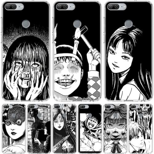 Junji Ito Terror Horror Anime Phone Case for Huawei Honor 10 9 Lite Y9 Y5 Y6 Y7 2019 8X 8A 8S 7A 7X 10i 20i Pro V30 Art Coque Ca