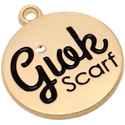 Customized Zinc Alloy Die-casting Pendants For Bag Metal Labels For Clothes Logo Brand Custom Shoes Metal Hang Tag