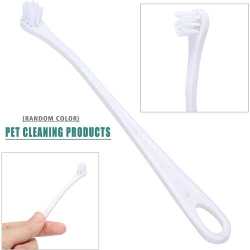 Pet Dog Cat Dental Care Oral Hygiene Kit Toothbrush Soft Tooth Brush Pet Tooth Cleaning Tools