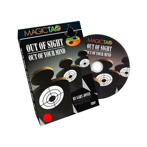 Out of Sight Out Of Your Mind (DVD and Gimmick) by Gary Jones and Magic Tao close-up card magic trick /mentalism Magic