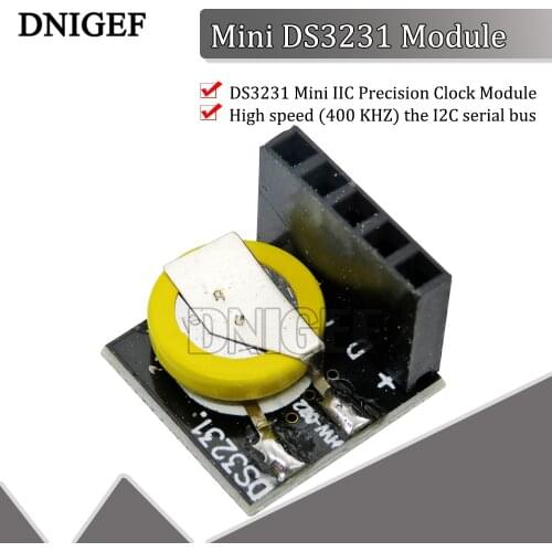 DS3231 Mini IIC Module Precision Clock Module DS3231SN Memory Module DS3231 Mini Module Real Time 3.3V/5V For Raspberry