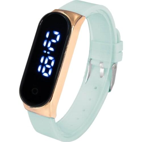 WristWatch For Men Women Hand Ring Ladies Male Sports Electronic Led Watch Silicone Ultra Light Multiple Colour Bracelet Montre