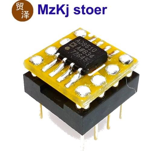 New 8610A AD8610ARZ AD8610 SOP8 TO DIP8 USA ADI Original Taiwan Precision Low Input Bias Current Wide BW JFET Single Op Amp