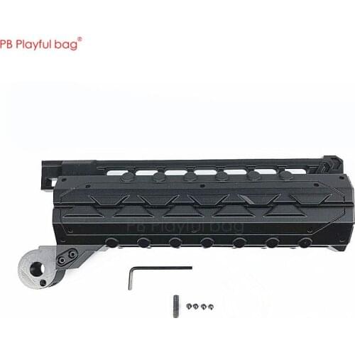 PB Playful bag Outdoor sport Soft bullet hit launcher Sponge-direct-insert Front tube 3D printing refitting parts CS toy QB58S