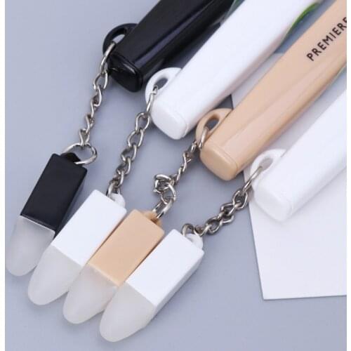 0.5mm Cute Kawaii Plastic Erasable Gel Pen Korean Stationery With Eraser Pendant Q1JC