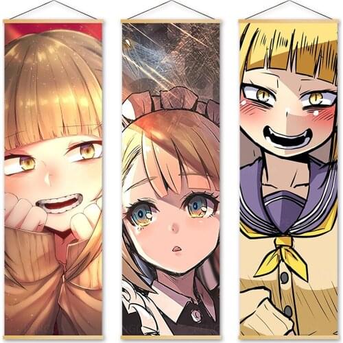 Poster Canvas Print My Hero Academia Painting Wall Art Picture Home Decoration Popular Japan Anime Solid Wood Hanging Scrolls