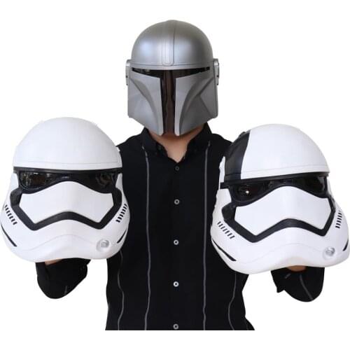 Stormtrooper Helmet Mask Cosplay Imperial Army Latex Masks Helmets Halloween Carnival Props