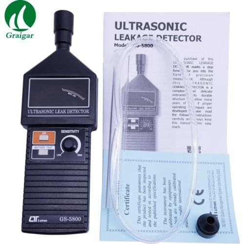 Lutron GS-5800 Ultrasonic Leak Detector Pressure Vacuum Water Gas or Air Leakage Meter