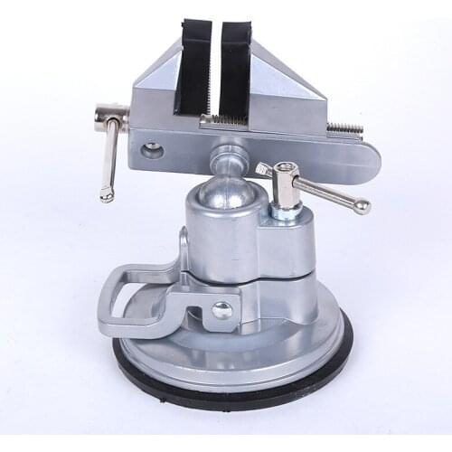 Aluminum alloy universal suction cup table vise, engraving machine vise, work vise