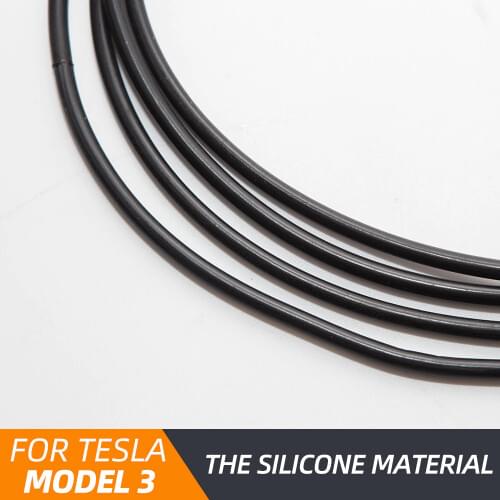 TEY 2021 Tesla Model 3 Skylight Glass Sealing Strip For Model3 Accessories Car wind Noise Reduction Kit Quiet Seal Kit Three
