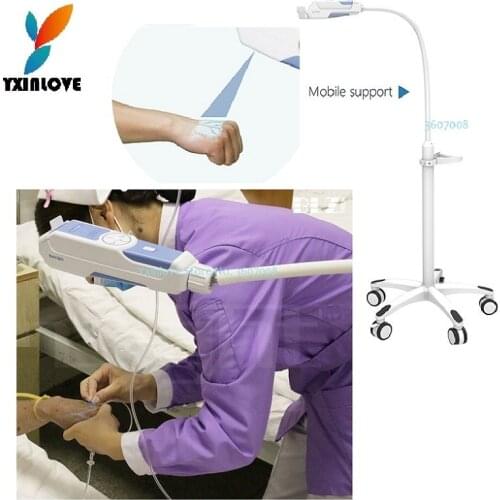 Vein Finder/ Vein Viewer with Charging stand + Mobile support, for pediatrics, fat patients, edema patients etc vein YX-VS400