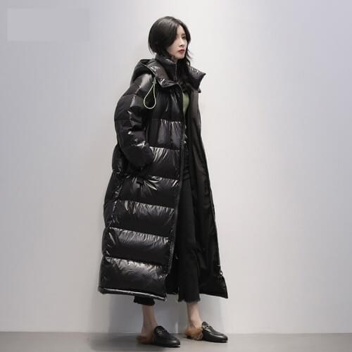 YAGENZ Women's Black Down Jackets