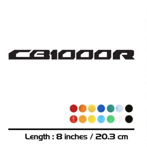 2 X New Sales motorcycle bike Fuel tank Wheels Fairing notebook Luggage helmet MOTO Sticker decals For HONDA CB1000R