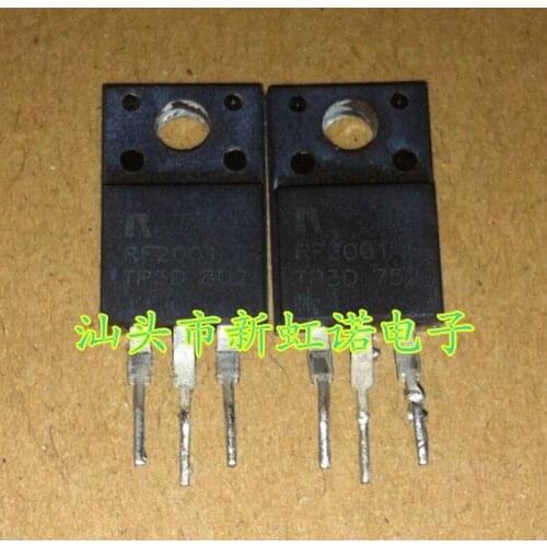 5Pcs/Lot New Original Super fast recovery RF2001-T6S T4S T3D LCD TV. Plasma are commonly used Integrated circuit Triode In Stock