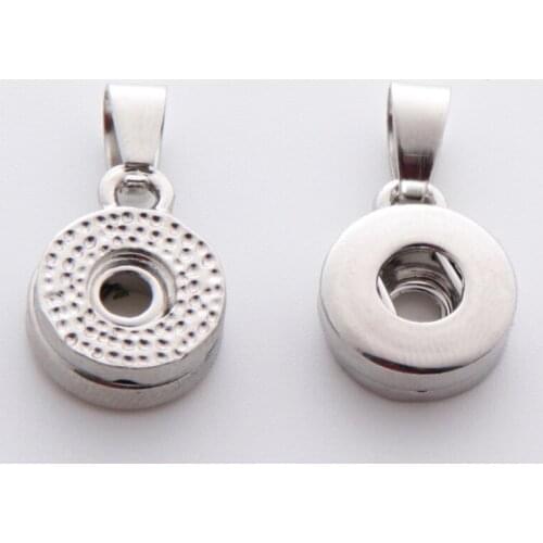 50pcs/lot 2016 New DIY Snaps Jewelry Silver 12mm Snaps Button Pendant Necklace OEM Ginger Buttons Wholesales