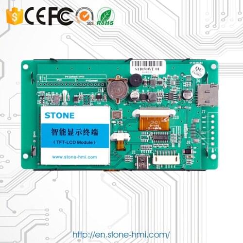 7.0 Inch TFT LCD Touch Screen Monitor In The Automatic Control Industry Fields With The Embedded System