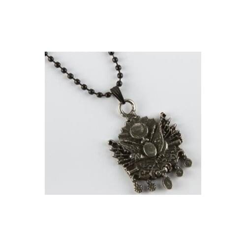 Ottoman Figured Metal Male Necklace