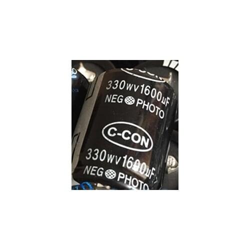 Photo flash capacitor 330v 1600uf 35*45mm