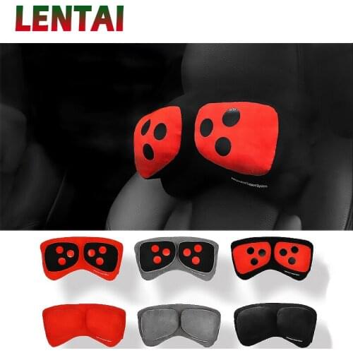 LENTAI For Mercedes benz w204 w203 Chevrolet cruze captiva Lada granta vesta Ssangyong 1PC Car Seat Massage Pillow Head Neck Pad