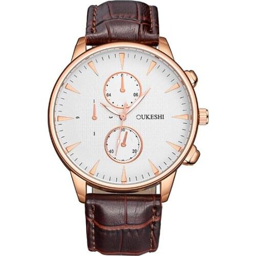 2021 Fashion Watch Burst Glass Mens Belt Watch Fashion Quartz Watch Mens Watch High-end Business Watch Watch for Men Luxury