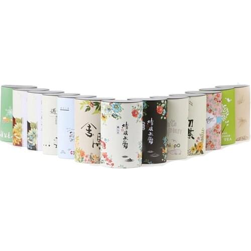 Xin Jia Yi Packaging Newest Spice Round Metal Canister Tea Packaging Tin Box